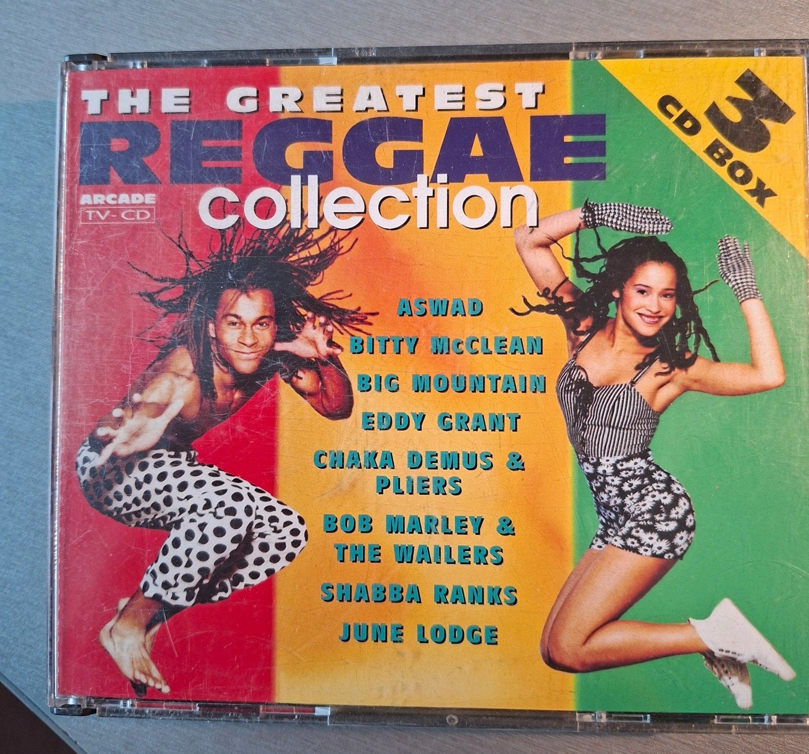 Boîte de 3 CD. La plus grande collection de reggae (Arcade)., Enlèvement ou Envoi, Utilisé