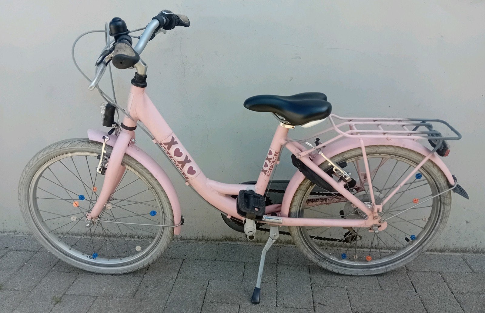 Meisjesfiets alu BFK XOXO 20inch 6speed NIEUWPRIJS 389€ 🚴‍♂, Fietsen en Brommers, Fietsen | Kinderfietsjes, Gebruikt, 20 inch of meer