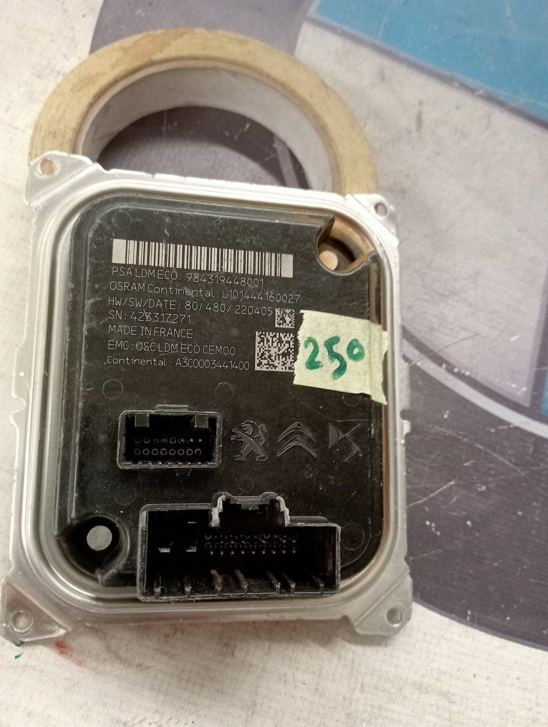 Citroen C5 X (NC/ND)  koplamp module A3C0003441400, Auto-onderdelen, Gebruikt, -, Ophalen of Verzenden, -