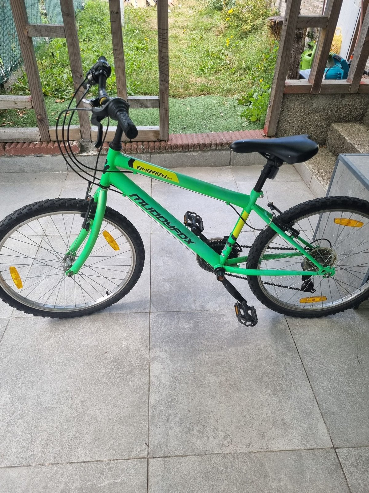 Muddyfox Energy 24 inch Jongensfiets - Groen, Ophalen, Zo goed als nieuw