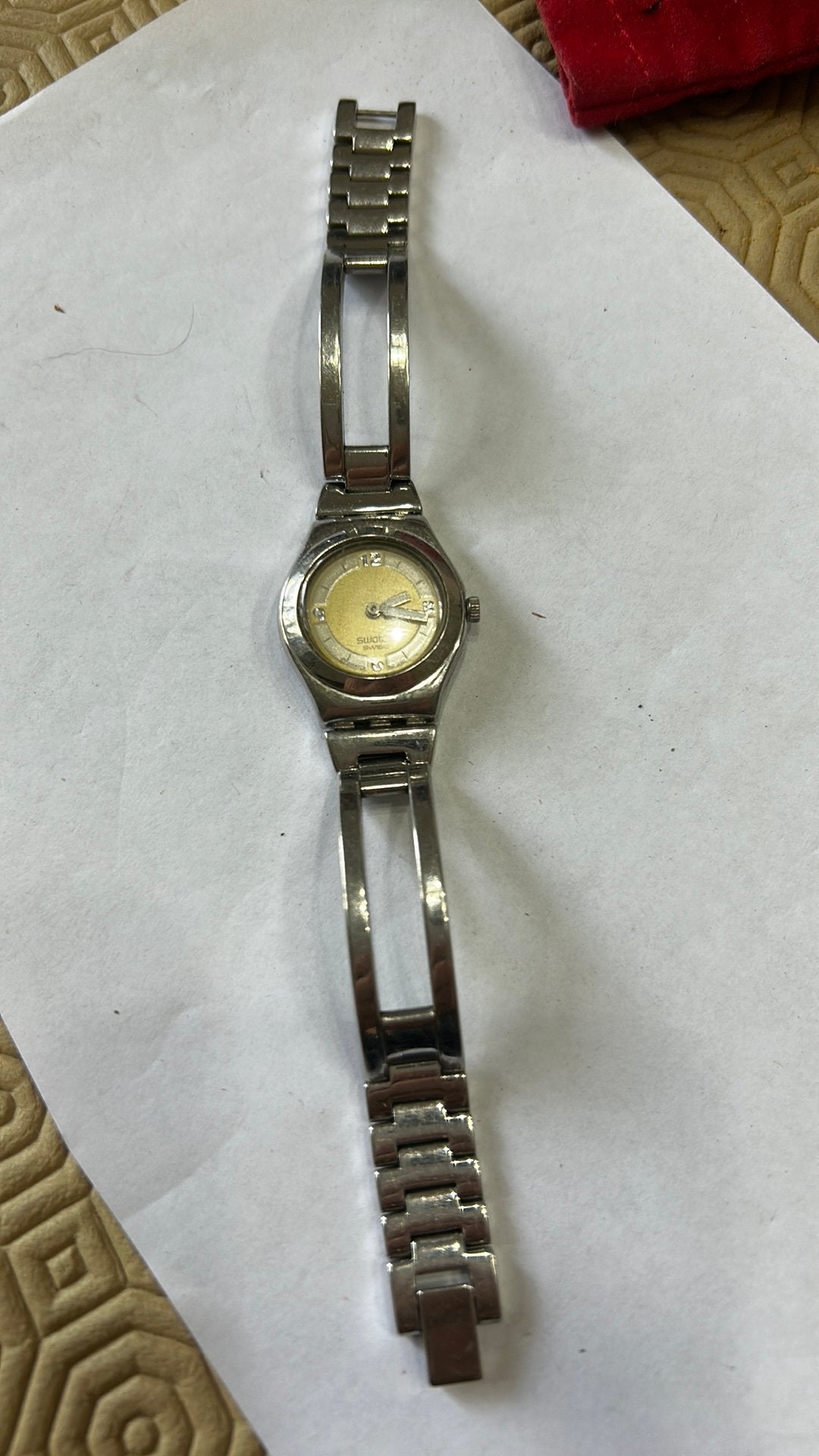 Swatch irony, Ophalen, Gebruikt, Staal, Polshorloge