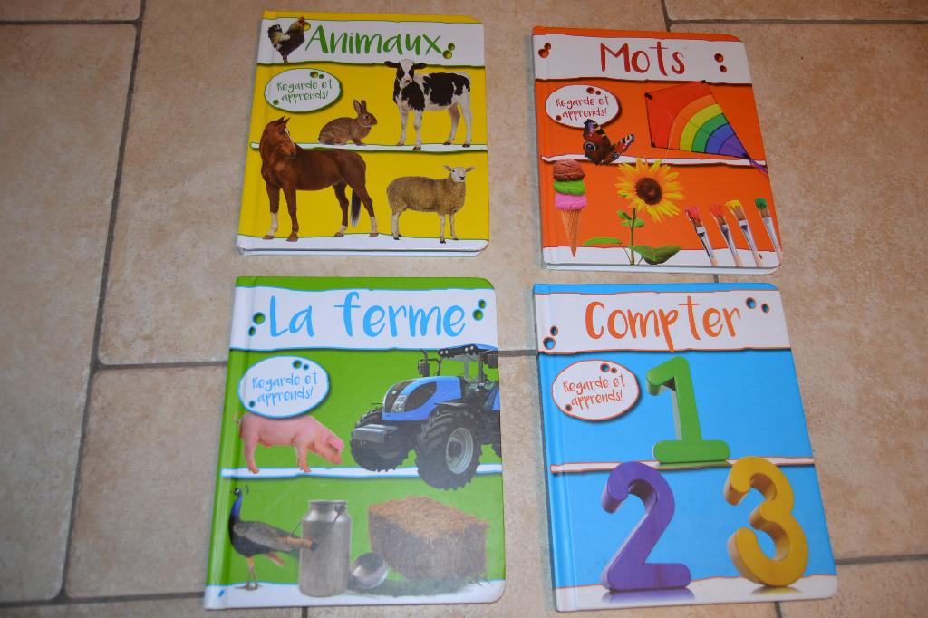 Livres pour enfants " regarde et apprends ", Livres, Enlèvement, Utilisé