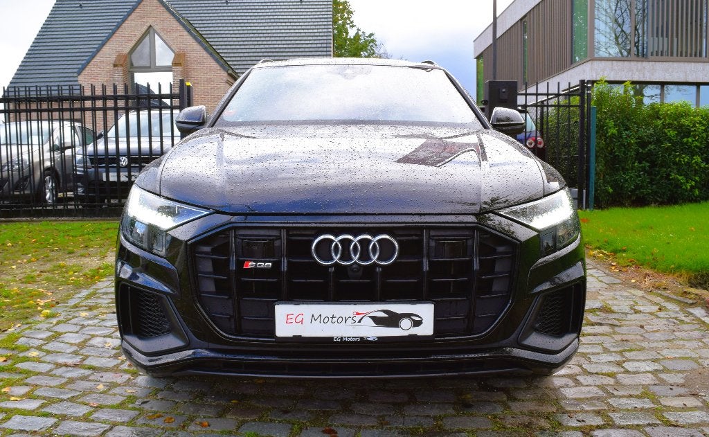 AUDI SQ8 4.0TDi V8 Quattro/MEGA FULL FULL/1st Owner/HISTORY, Auto's, Automaat, Dealer onderhouden, 4000 cc, Lederen bekleding