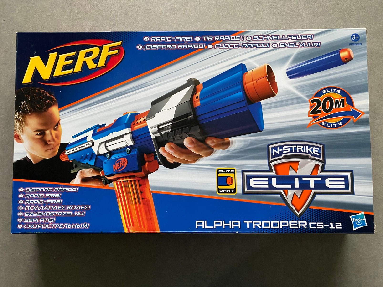 Nerf Alpha trooper CS-12, Ophalen of Verzenden, Nieuw