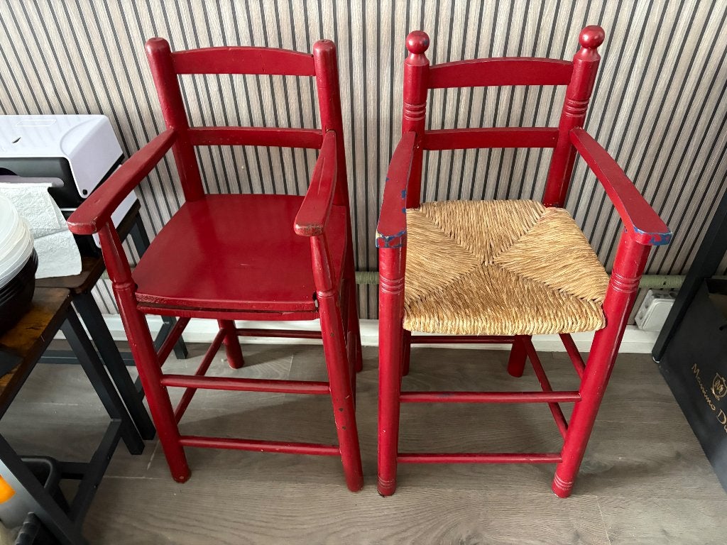 Kinderstoelen, Ophalen