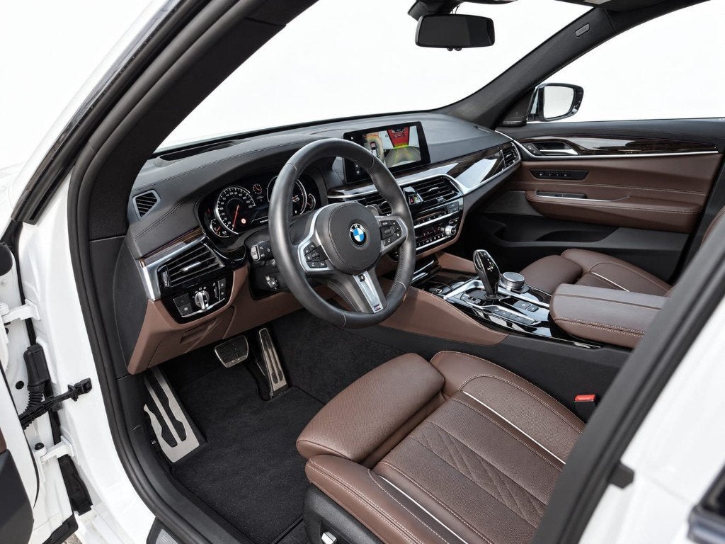 BMW 640I GT*X-DRIVE*M-PACK*ROIT-PANO*LED*XENON*GPS*CAMERA*, Automaat, Euro 6, Wit, Leder