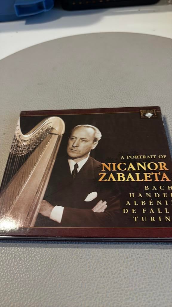 Nicanor zabaleta, Cd's en Dvd's, Cd's | Klassiek, Ophalen of Verzenden, Zo goed als nieuw
