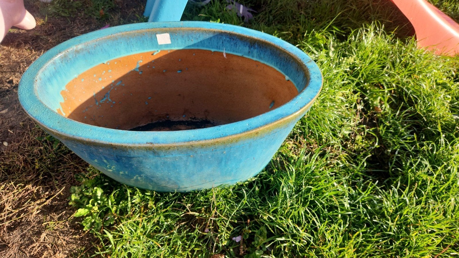 grote bloempot  zwaar, Ophalen