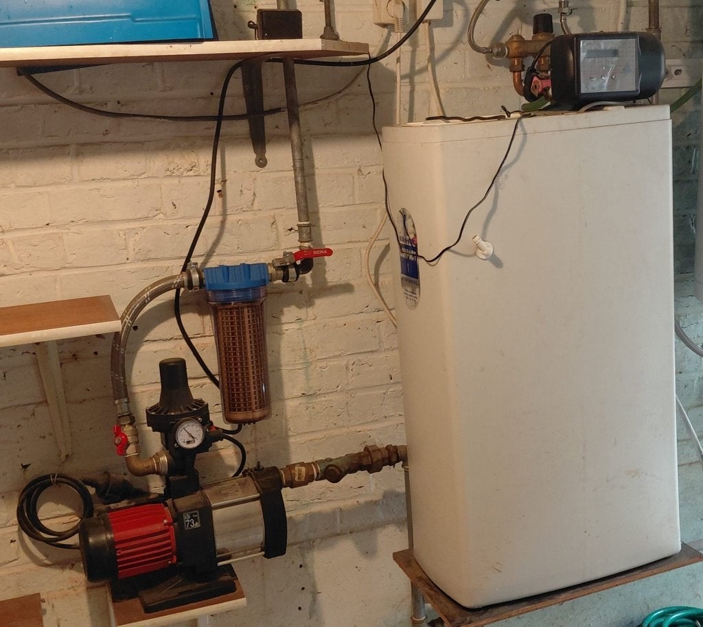 adoucisseur, Enlèvement, Utilisé, Adoucisseur d'eau électrique