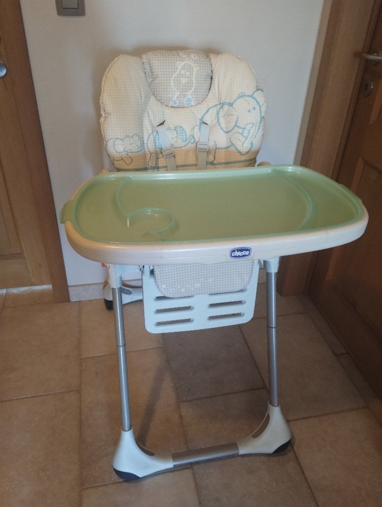 Chicco eetstoel, Kinderen en Baby's, Kinderstoelen, Ophalen, Gebruikt, Overige typen, Gordel(s)