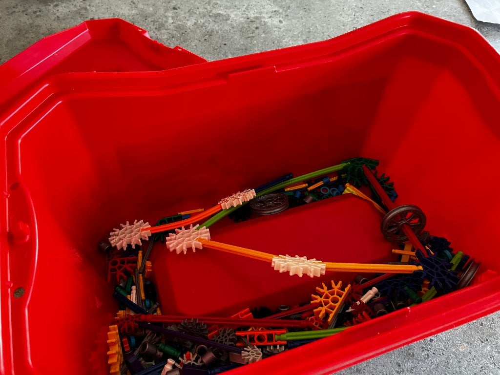 knex, Ophalen, Zo goed als nieuw, K'nex