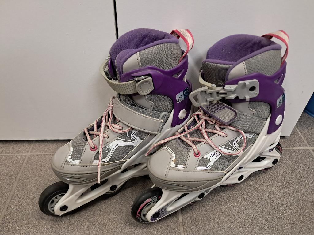 Inline skates oxelo maat 35-38, Kinderen, Inline skates 4 wielen, Ophalen, Overige merken
