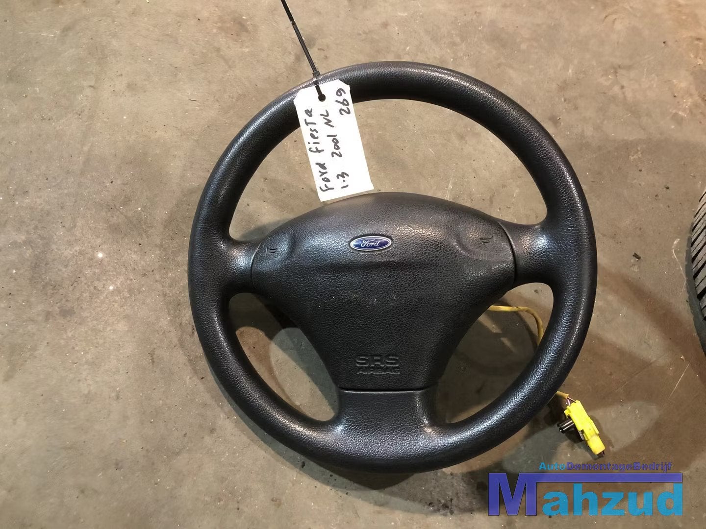 Ford Fiesta 4 stuurwiel stuur airbag abs sleepring, Auto-onderdelen, Gebruikt, Info@ford.com, Ford, Ford Motor Company