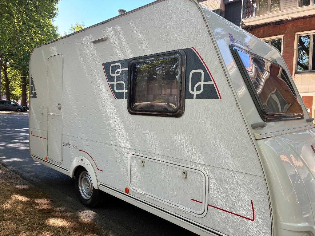 Sterckeman 420 mover fietsenrek voortent  2017 MTM 1230 KG, Caravans en Kamperen, Caravans, Vast bed, Sterckeman, Particulier