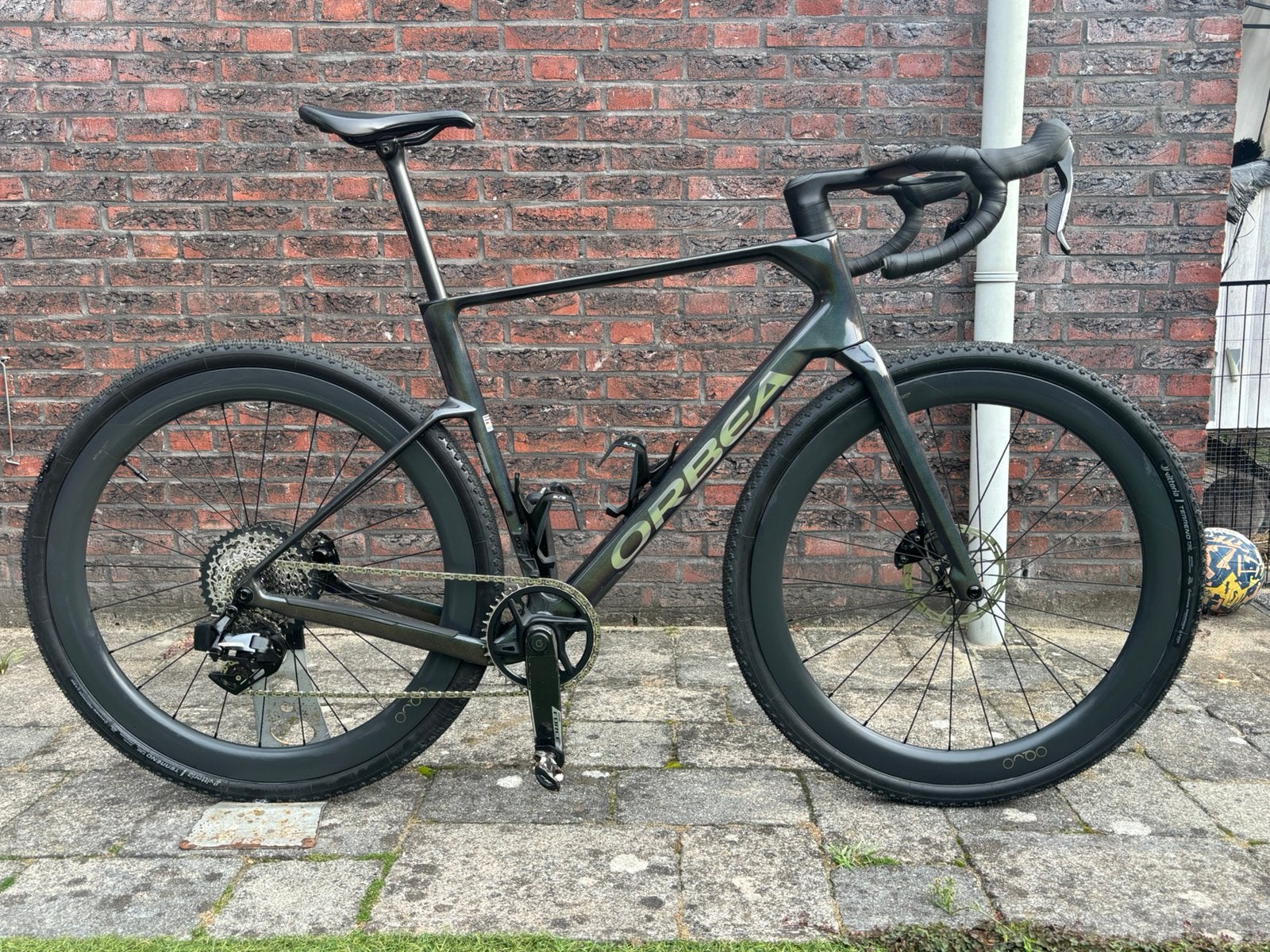 Orbea Terra Race M21eLTD 1X maat L custom, Fietsen en Brommers, Ophalen, Zo goed als nieuw, Carbon