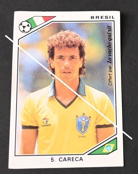 La Vache Qui Rit / Italie 90 / Brazilie / Careca, Verzamelen, Verzenden, Zo goed als nieuw, Poster, Plaatje of Sticker