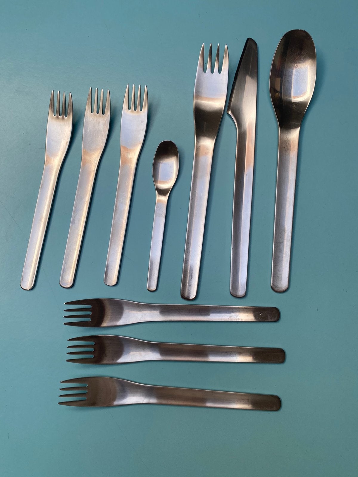 Stelton vintage design Magnussen bestek lot, Huis en Inrichting, Keuken | Bestek, Ophalen of Verzenden, Gebruikt