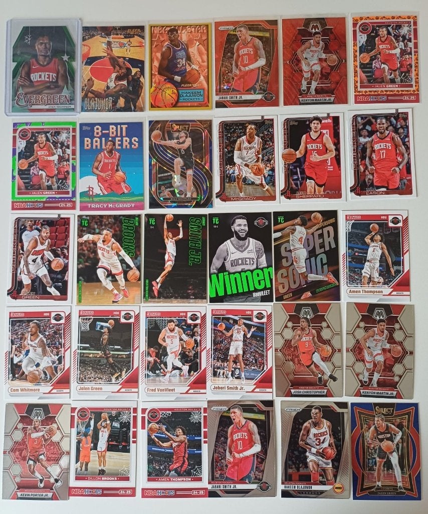 NBA cards Houston Rockets, Enlèvement, Neuf, Plusieurs images