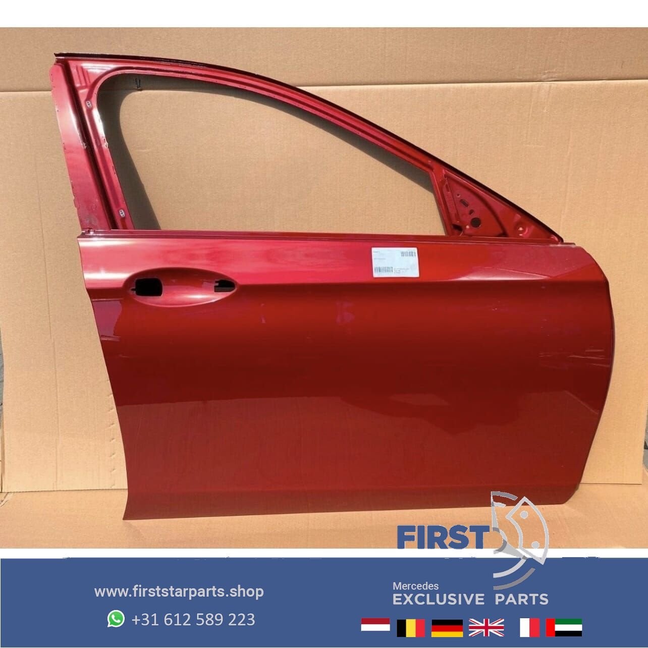 W213 deur portier rechts voor Mercedes E Klasse WIT/ZWART/GR, Gebruikt, -, Deur, Ophalen of Verzenden
