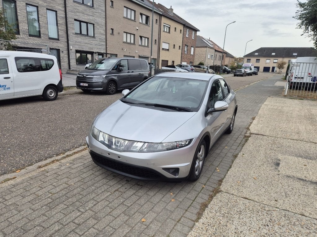Honda Civic 1.4i - Airco + Keuring - Carpass - Garantie, Auto's, Zwart, 4 cilinders, 1396 cc, Bedrijf