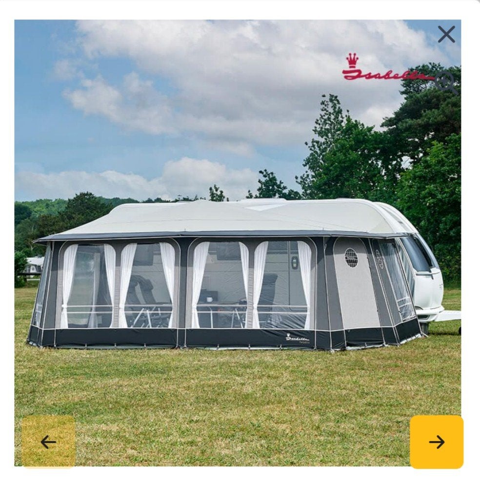 Isabella Penta Etna G20/1050 met mega frame, Caravans en Kamperen, Ophalen, Zo goed als nieuw, Isabella