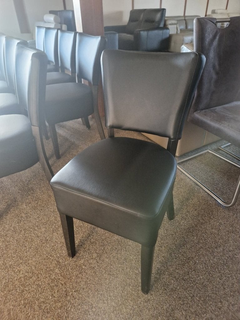 ZWARTE HORECA STOELEN 25 EURO PER STOEL, Enlèvement, Utilisé, Noir
