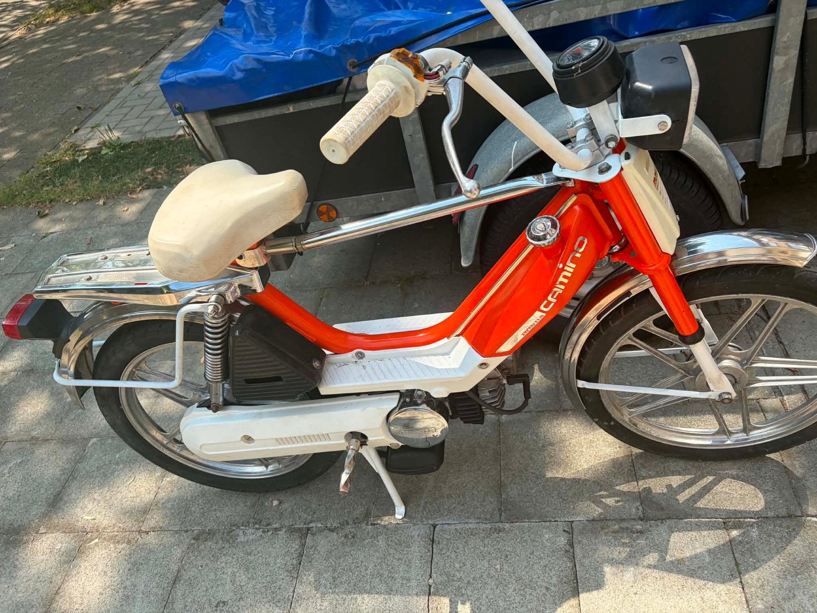 Honda Camino gaat in onderdelen, Fietsen en Brommers, Brommeronderdelen | Oldtimers, Ophalen of Verzenden, Zo goed als nieuw, Tank