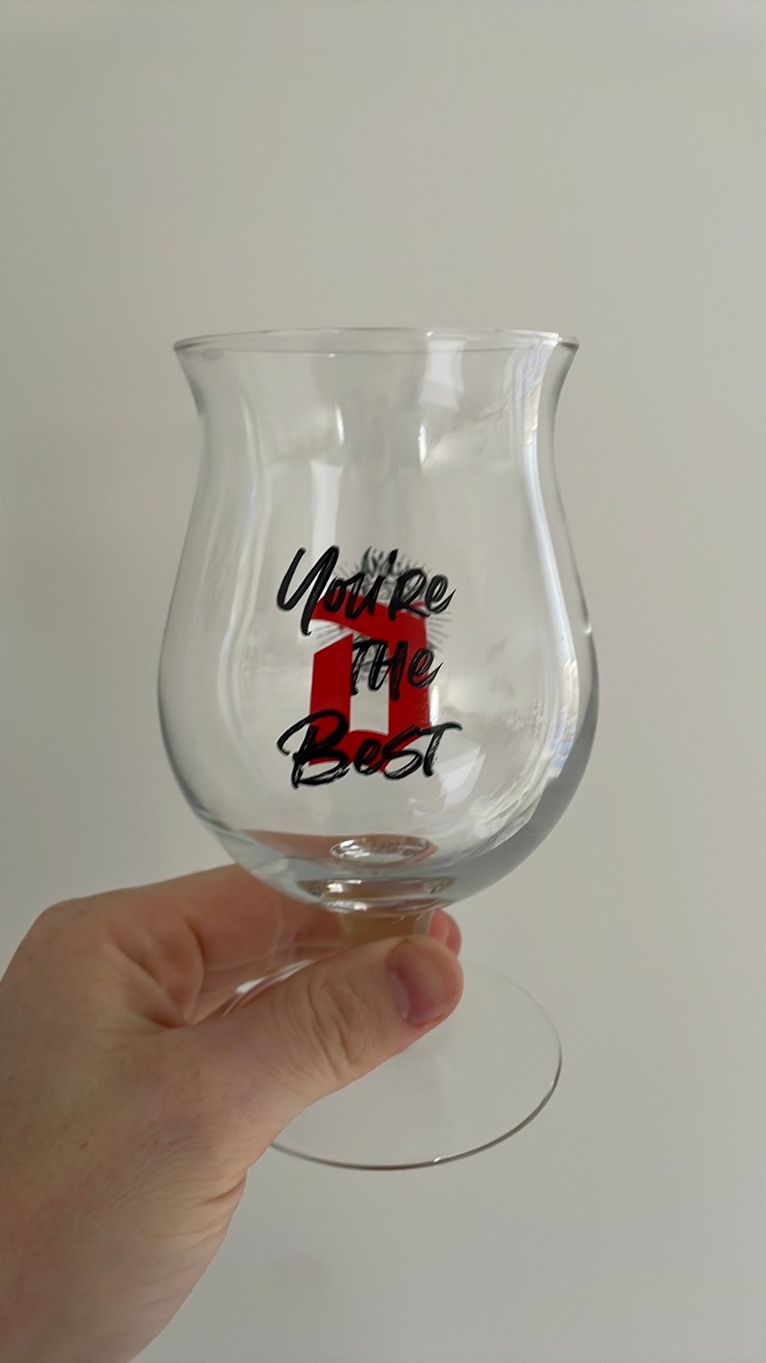 Duvel glas, Verzamelen, Biermerken, Ophalen, Zo goed als nieuw, Duvel