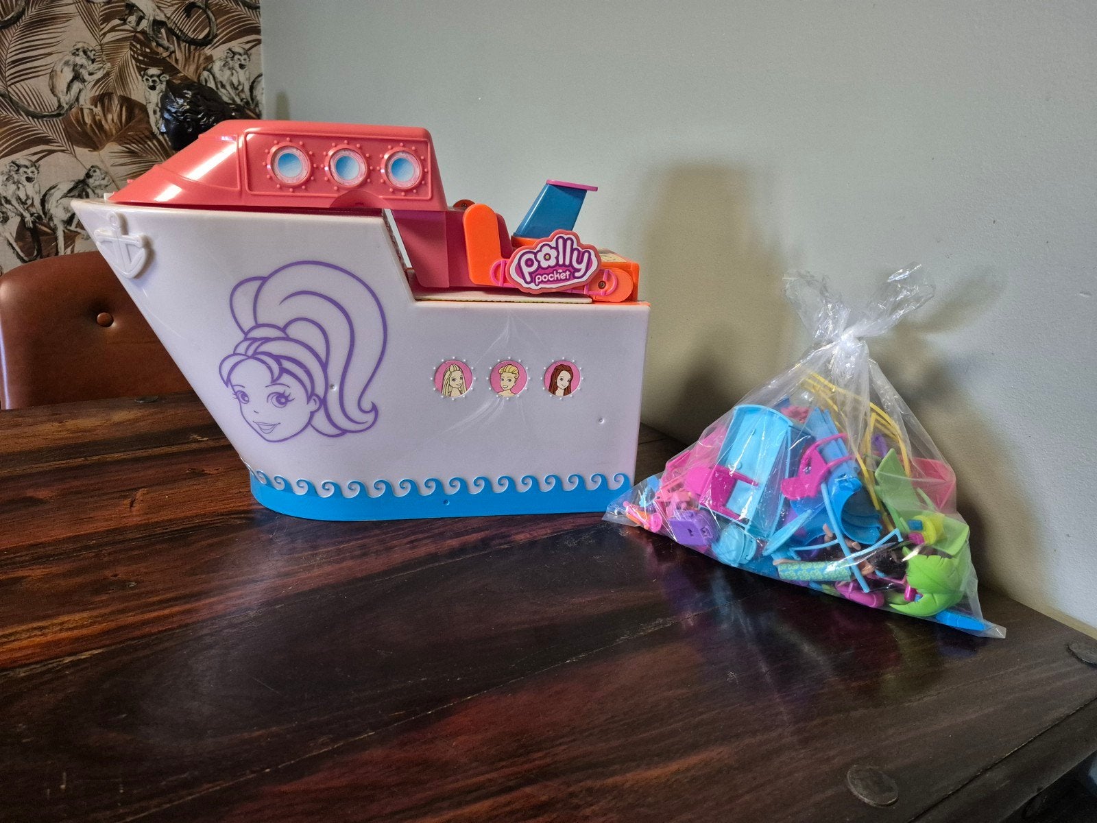Botte Polly Pocket complète avec accessoires et poupées, Enlèvement ou Envoi