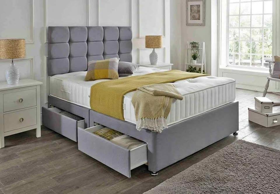 Nouveau lit avec matelas — Disponible immédiatement, Enfants & Bébés, Envoi, Neuf, Matelas