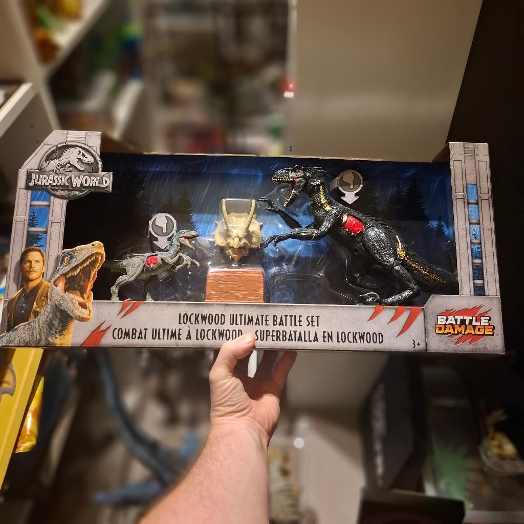 Jurassic world lockwood battle set, Ophalen, Nieuw