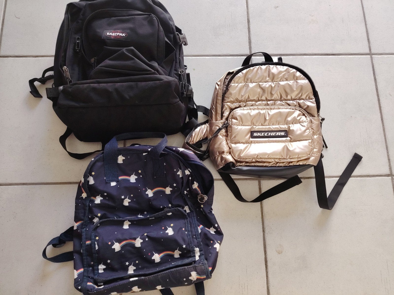 Rugzakken, Ophalen, Eastpak