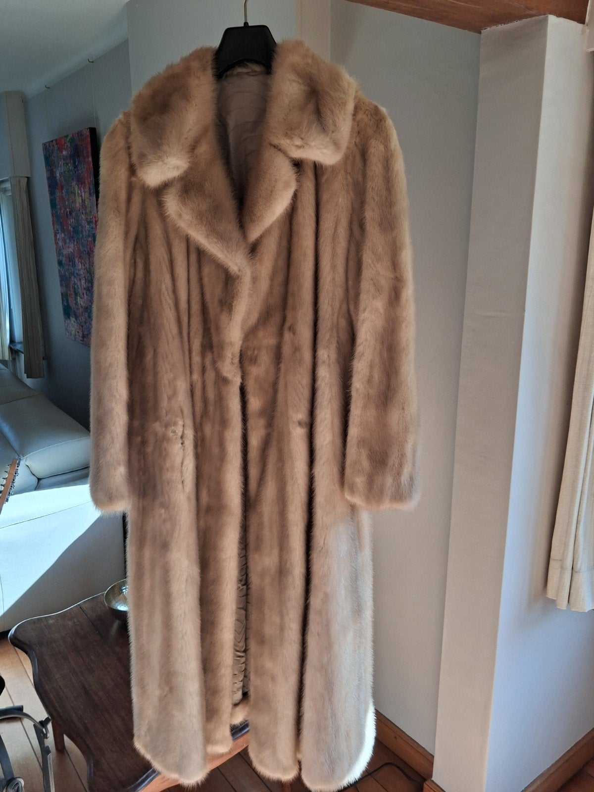 nertsmantel, Kleding | Dames, Ophalen, Maat 42/44 (L), Zilver, Vermeylen Aalst