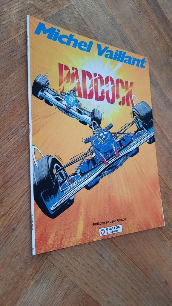 Michel vaillant 58 Paddock, Ophalen of Verzenden