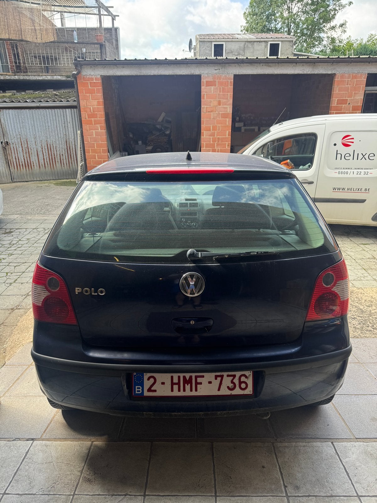 Volkswagen Polo 2004 à vendre, Autos, Achat, Euro 6, Bluetooth, Noir