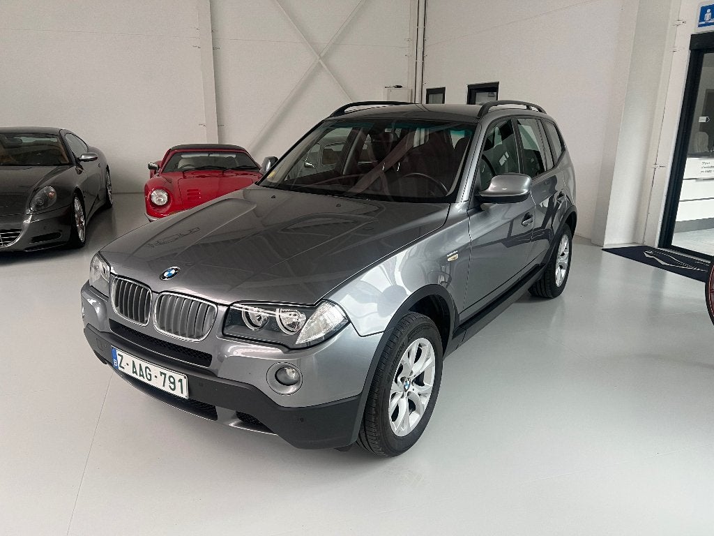 Bmw x3 xdrive18 bj2009 Euro5 leder navigatie 142000km !, 1995 cc, Zwart, 4 cilinders, Leder