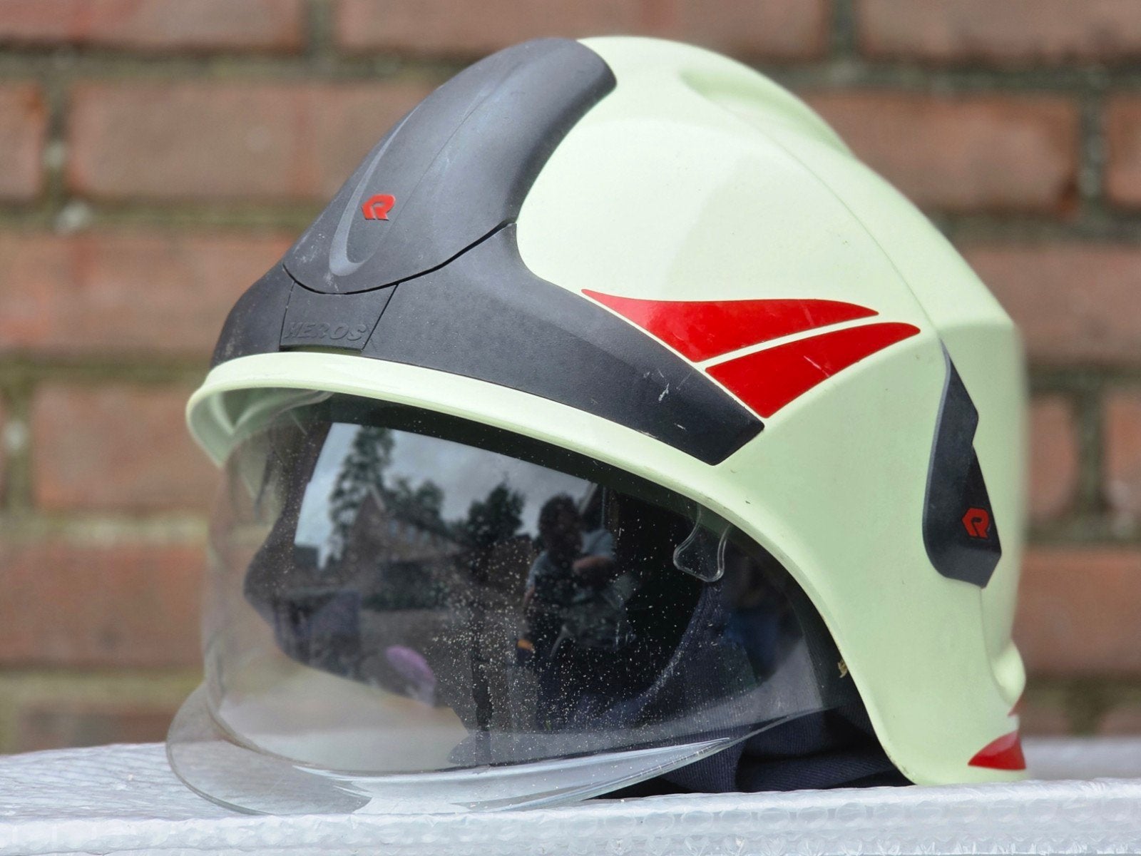 Casque de pompier Rosenbauer, Collections, Enlèvement ou Envoi