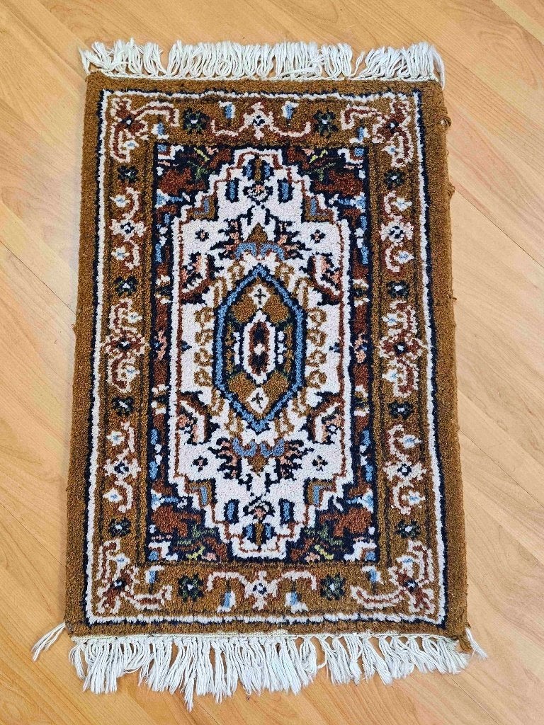 Mooi oosters tapijt  60/40, Huis en Inrichting, Ophalen of Verzenden, Gebruikt, Meerkleurig, Oosters