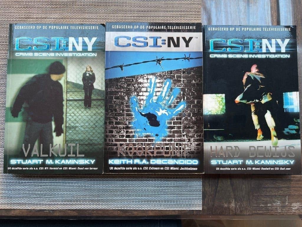 CSI: NY, Boeken, Gelezen, Stuart M. Kaminsky, Ophalen of Verzenden, Amerika
