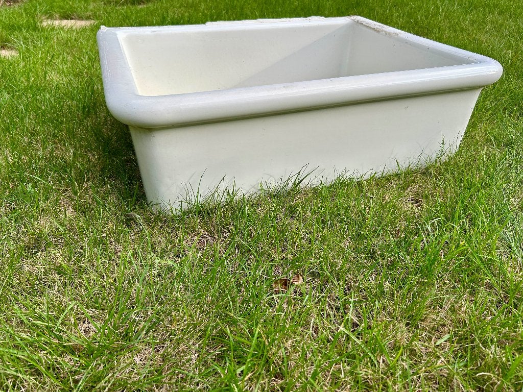 Lavabo en porcelaine 60x45x18, Enlèvement, Utilisé