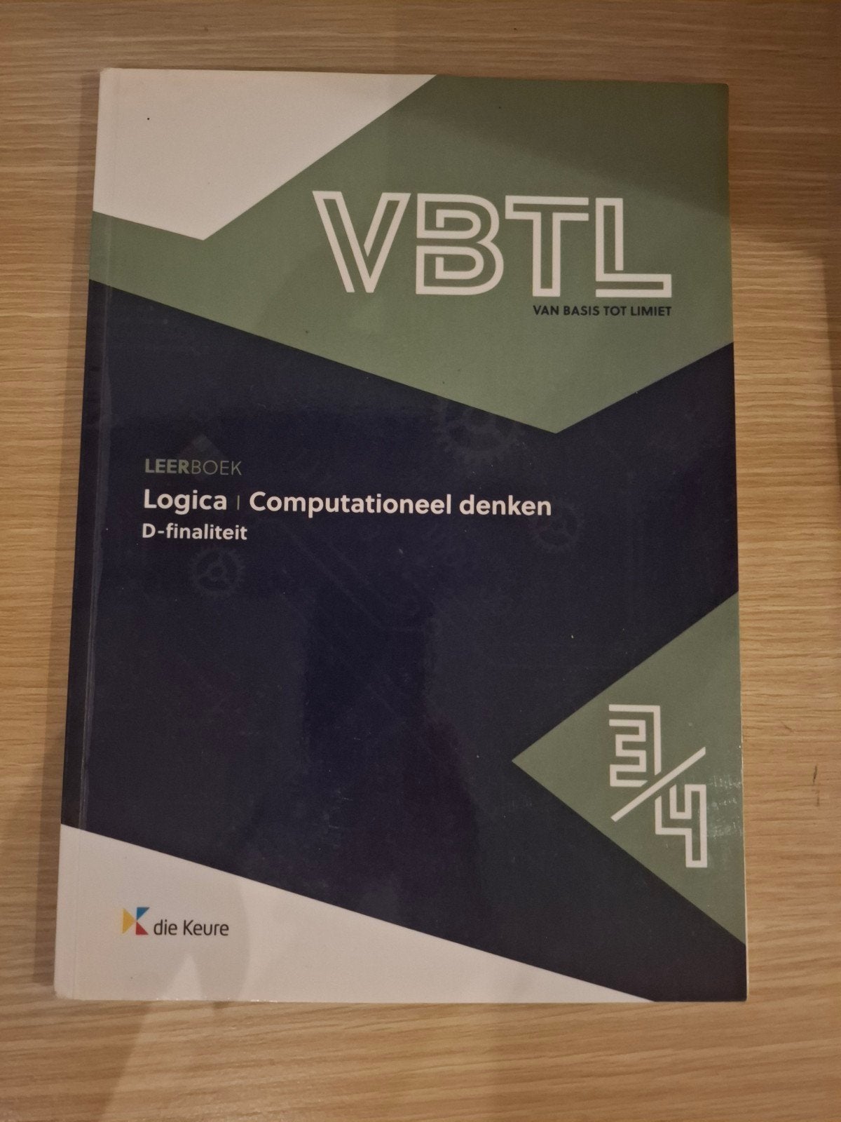 VBTL 3/4 – leerboek logica & computationeel denken , Boeken, Ophalen, ASO, Wiskunde A