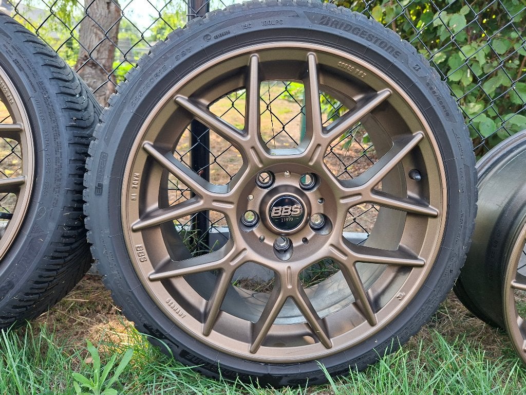 Velgenset echte BBS velgen, Autos : Pièces & Accessoires, Pneus & Jantes, Jante(s), 4 Saisons, 18 pouces, Enlèvement