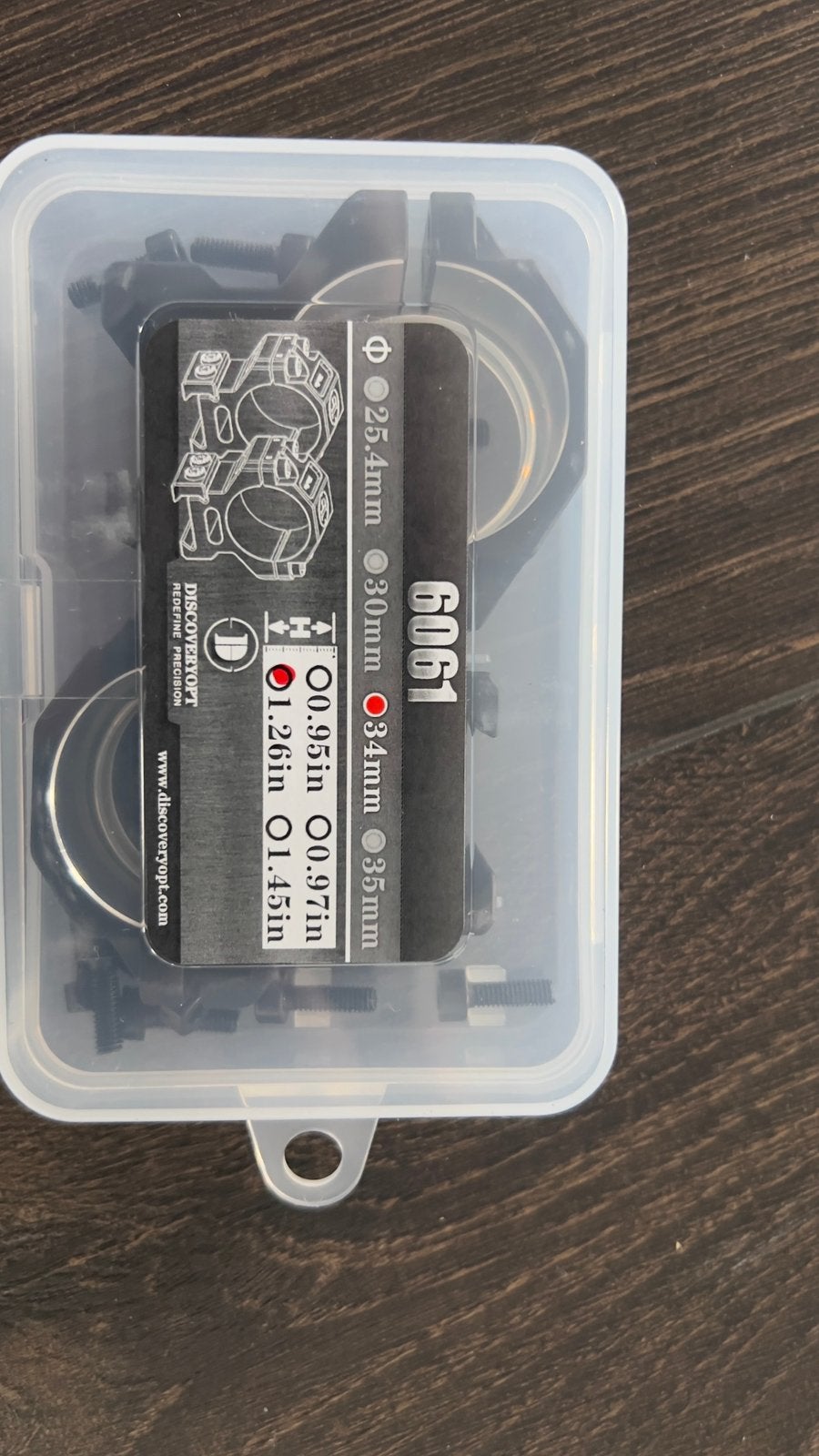 Montagebeugel voor 34 mm richtkijkers, Enlèvement, Comme neuf