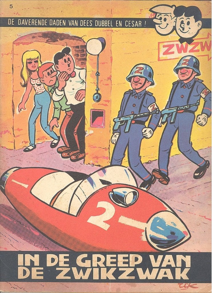 Verzameling strips Dees Dubbel en Cesar., Meerdere stripboeken, Ophalen of Verzenden, Gelezen, Rik Clément