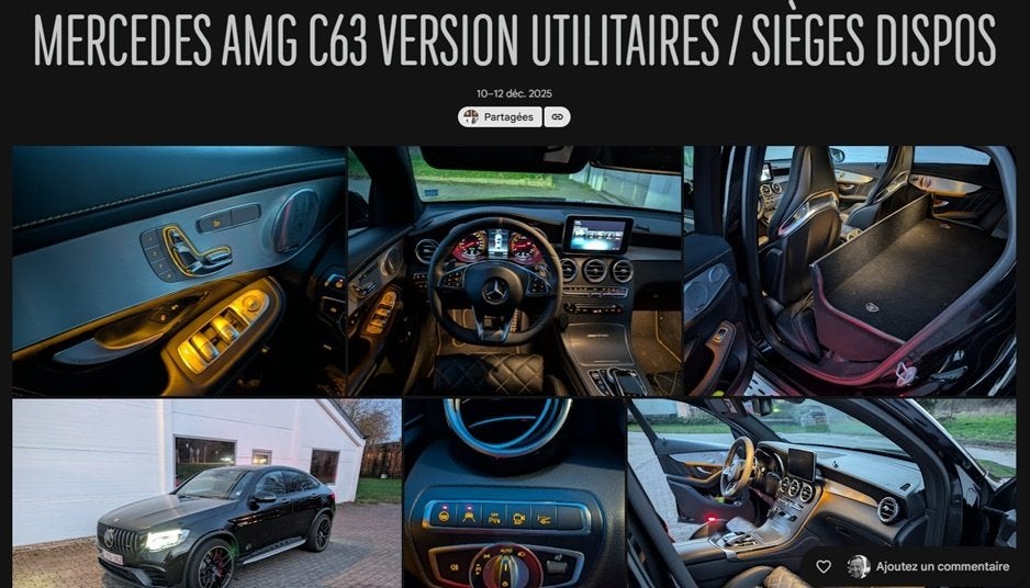 AMG GLS C63S 510  CV, Autos, Mercedes-Benz, Particulier, GLS, Caméra 360°, 4x4, ABS, Caméra de recul, Régulateur de distance, Airbags