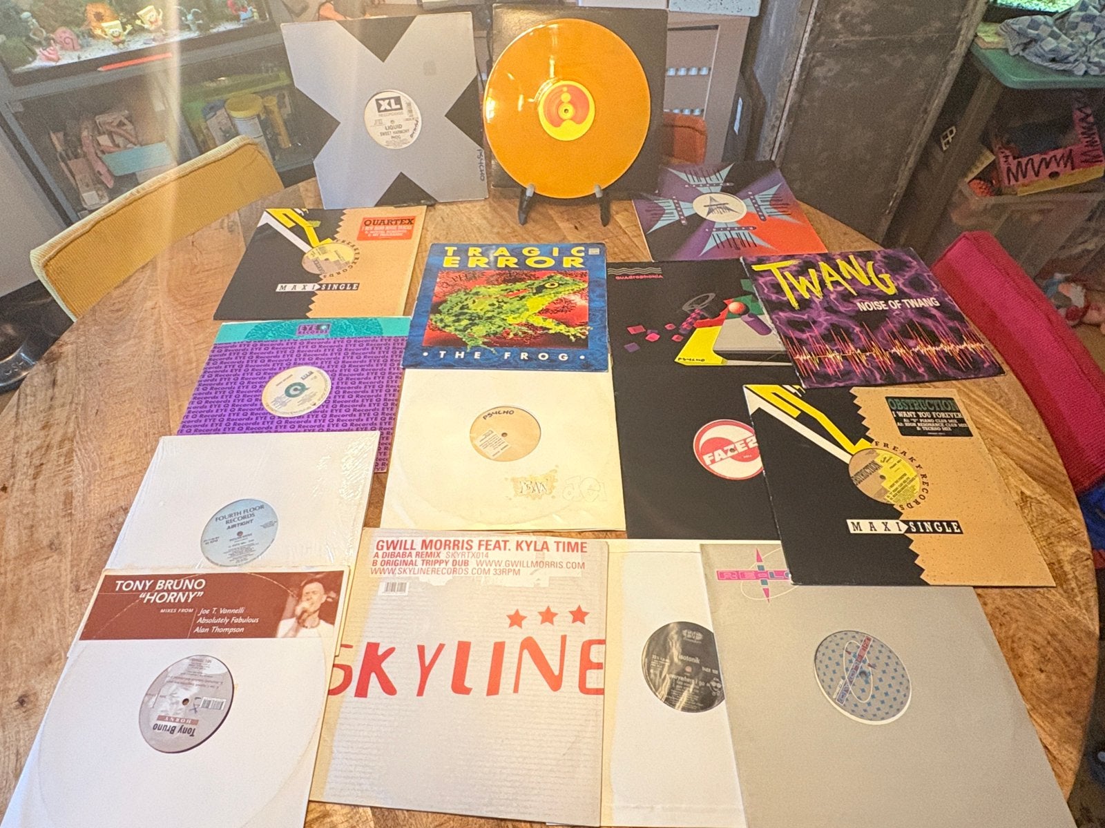 16x 90s Dance/Techno Vinyl collectie: Liquid, Lekebusch e.a., Enlèvement ou Envoi, Comme neuf, Dance