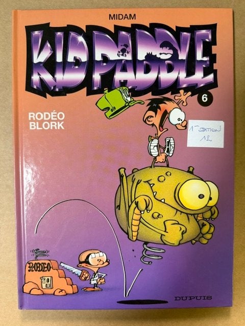Kid Paddle tome 6 EO, Enlèvement ou Envoi, Une BD, Midam, Comme neuf