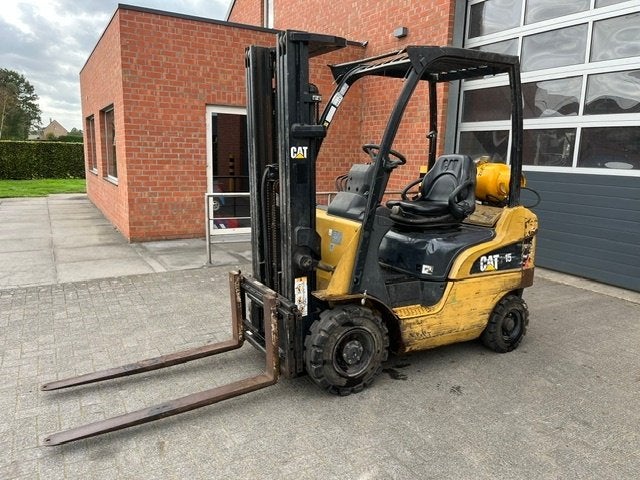 cat heftruck, Ophalen, Graafmachine