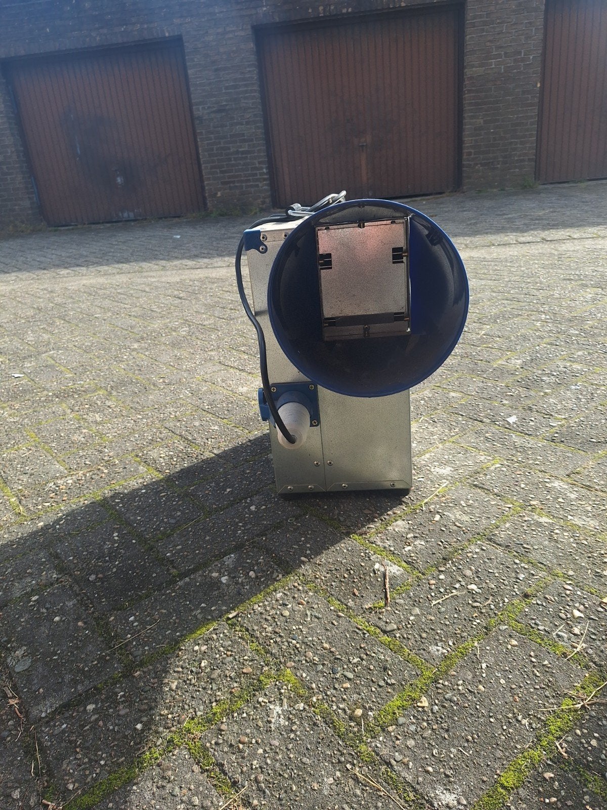 blazer voor luchtkasteel, Ophalen