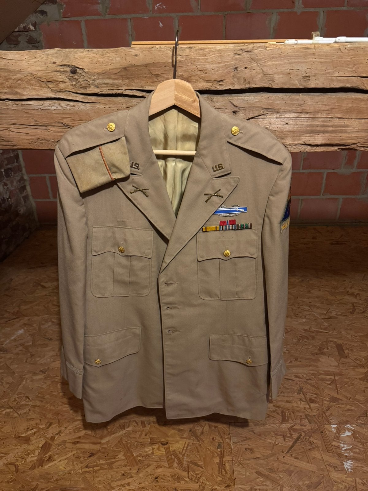 Zomer uniform wo2, Verzamelen, Ophalen of Verzenden, Landmacht